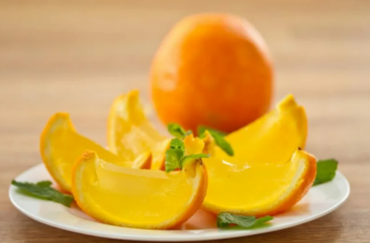 апельсиновое желе